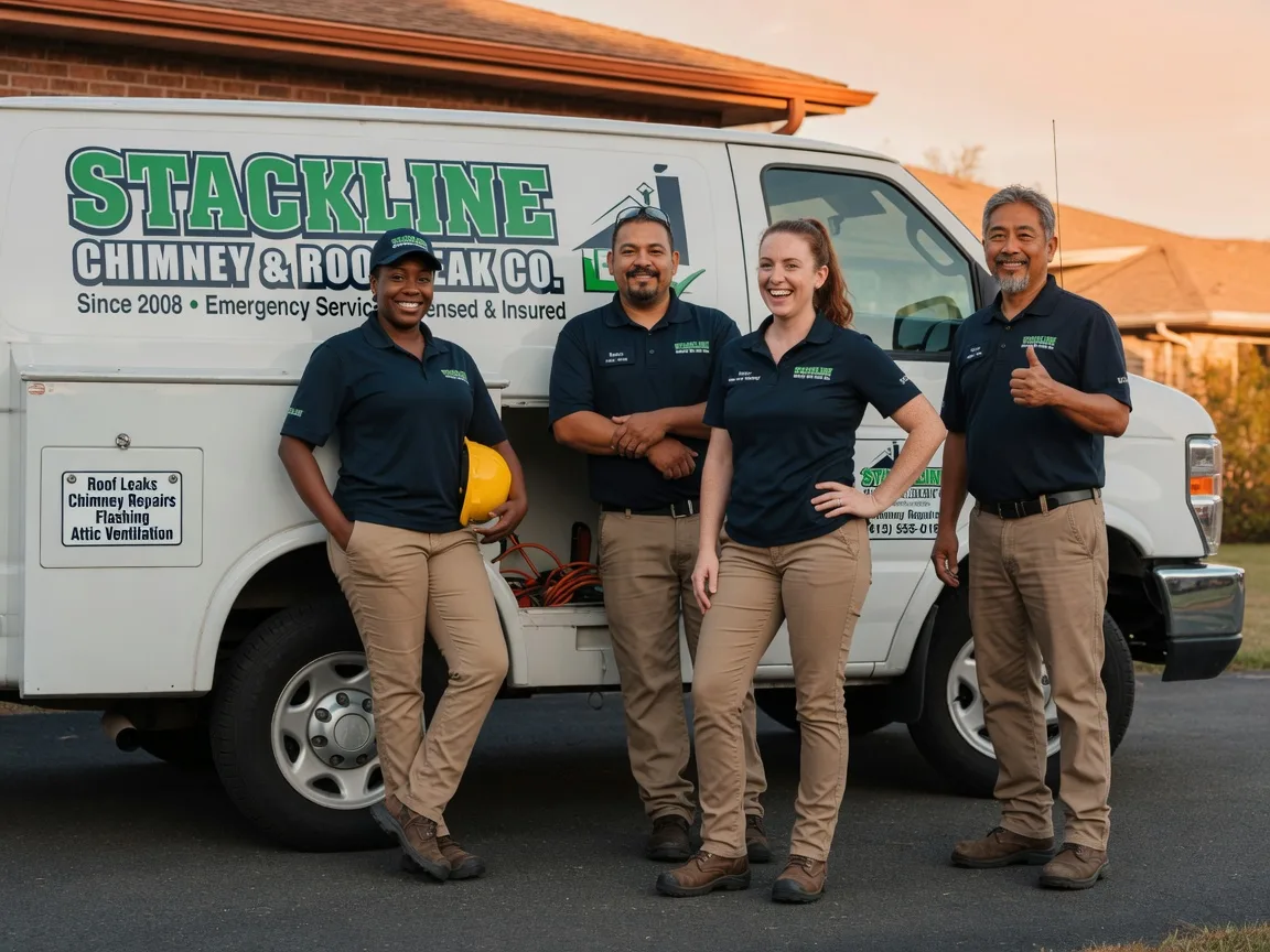 Chimney flashing repair company in Percy, IL